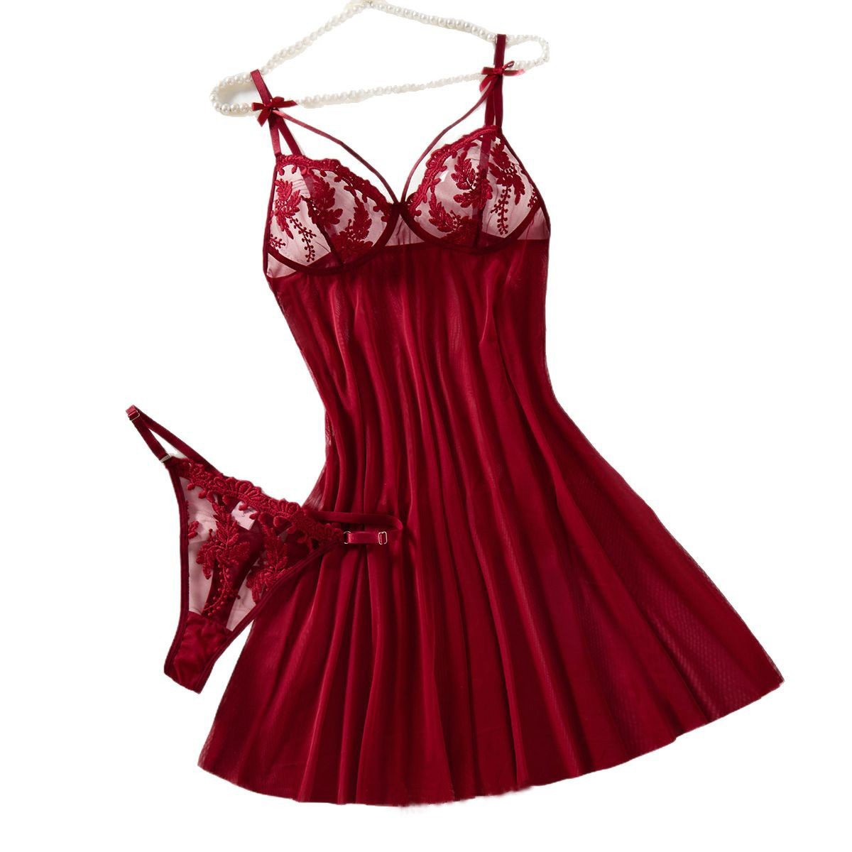 Wine & Beer Shop - Wine Red Ladies' Countryside Style Wheat