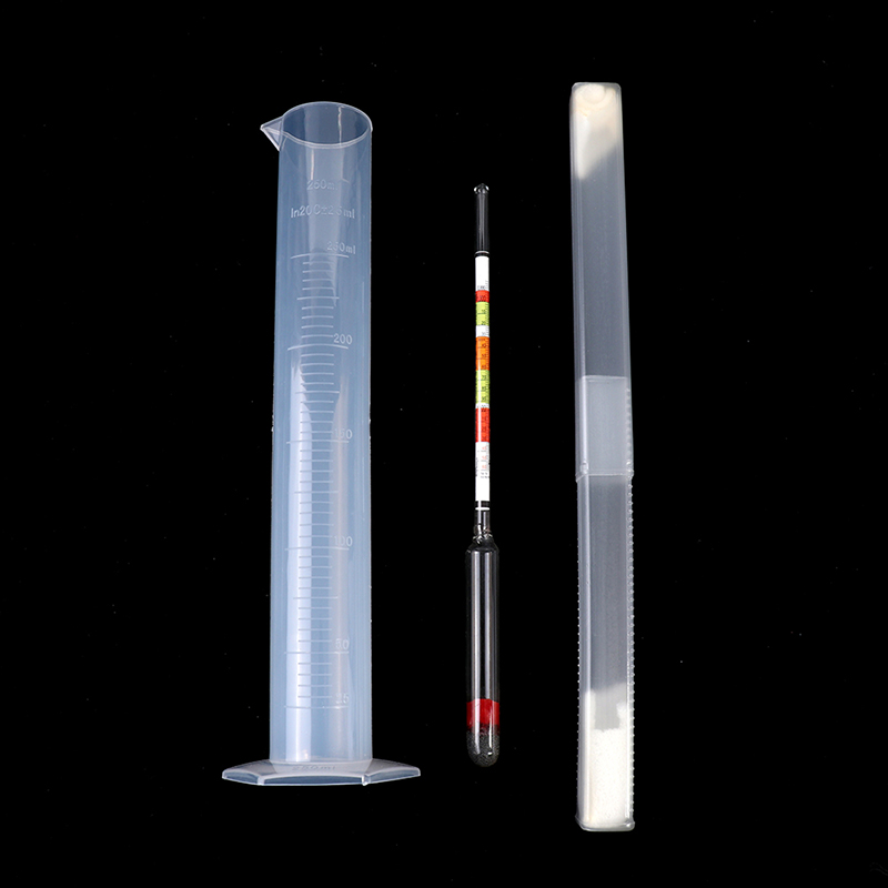 Wine Beer Cider - 3Pcs/set Triple Scale Hydrometer For Home