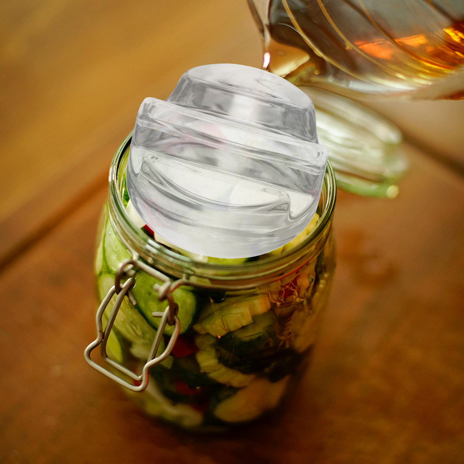 Wine Beer Cider - Glass Fermentation Weight Easy Grip Heavy