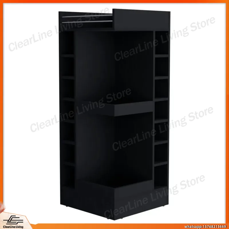 Black Corner Bar Cabinet with  - Wine Beer Rum recension och pris