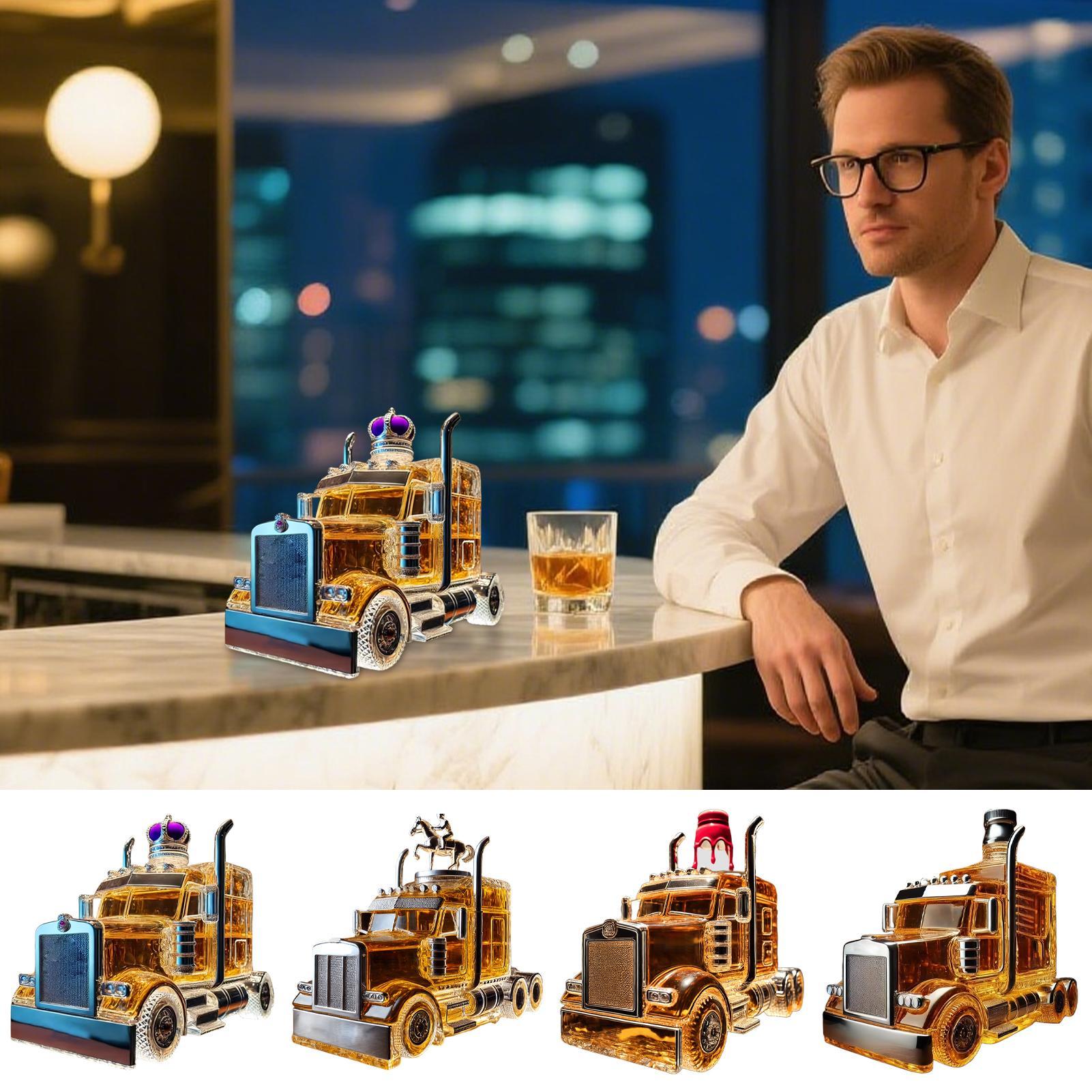 Wine Decanter Half Truck Bourb - Wine Beer Truck recension och pris