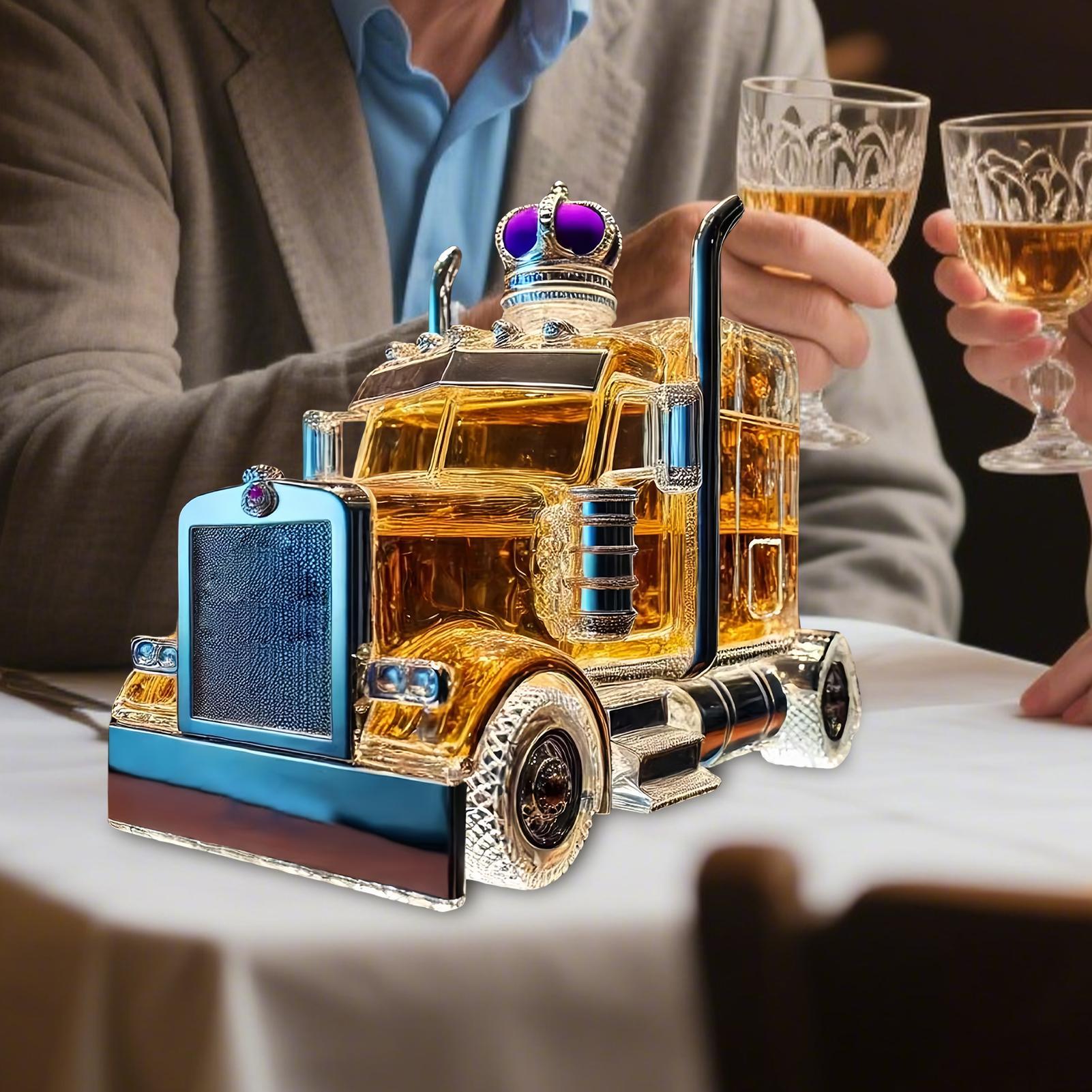 Wine Decanter Half Truck Bourb - Wine Beer Truck recension och pris