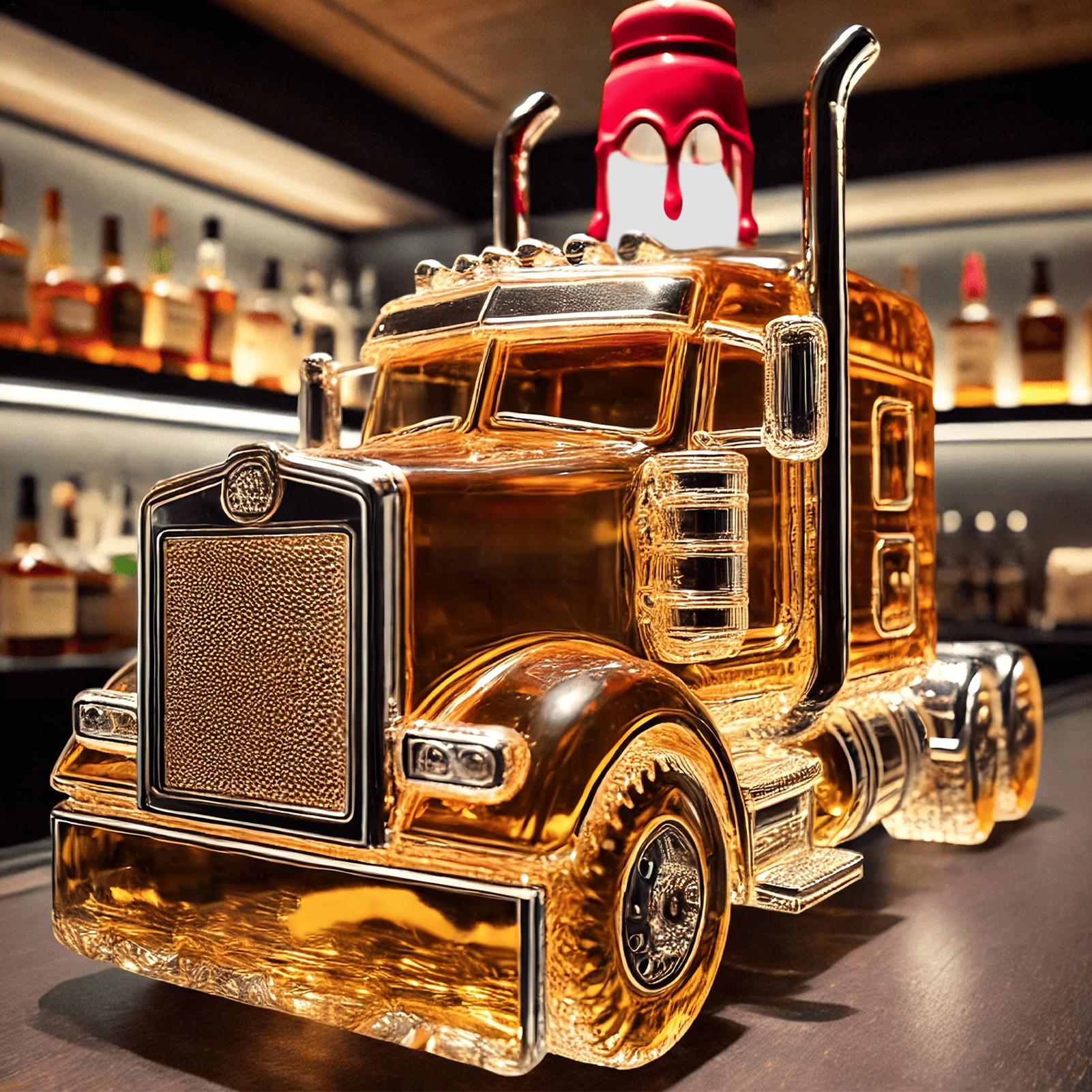 Wine Decanter Half Truck Bourb - Wine Beer Truck recension och pris