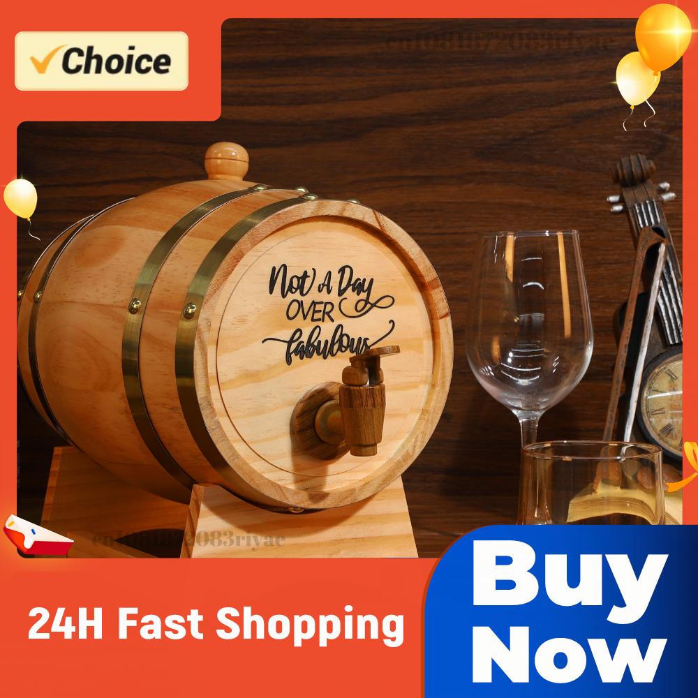 3L Engraved Whiskey Barrel wit - Wine Beer Rum recension och pris