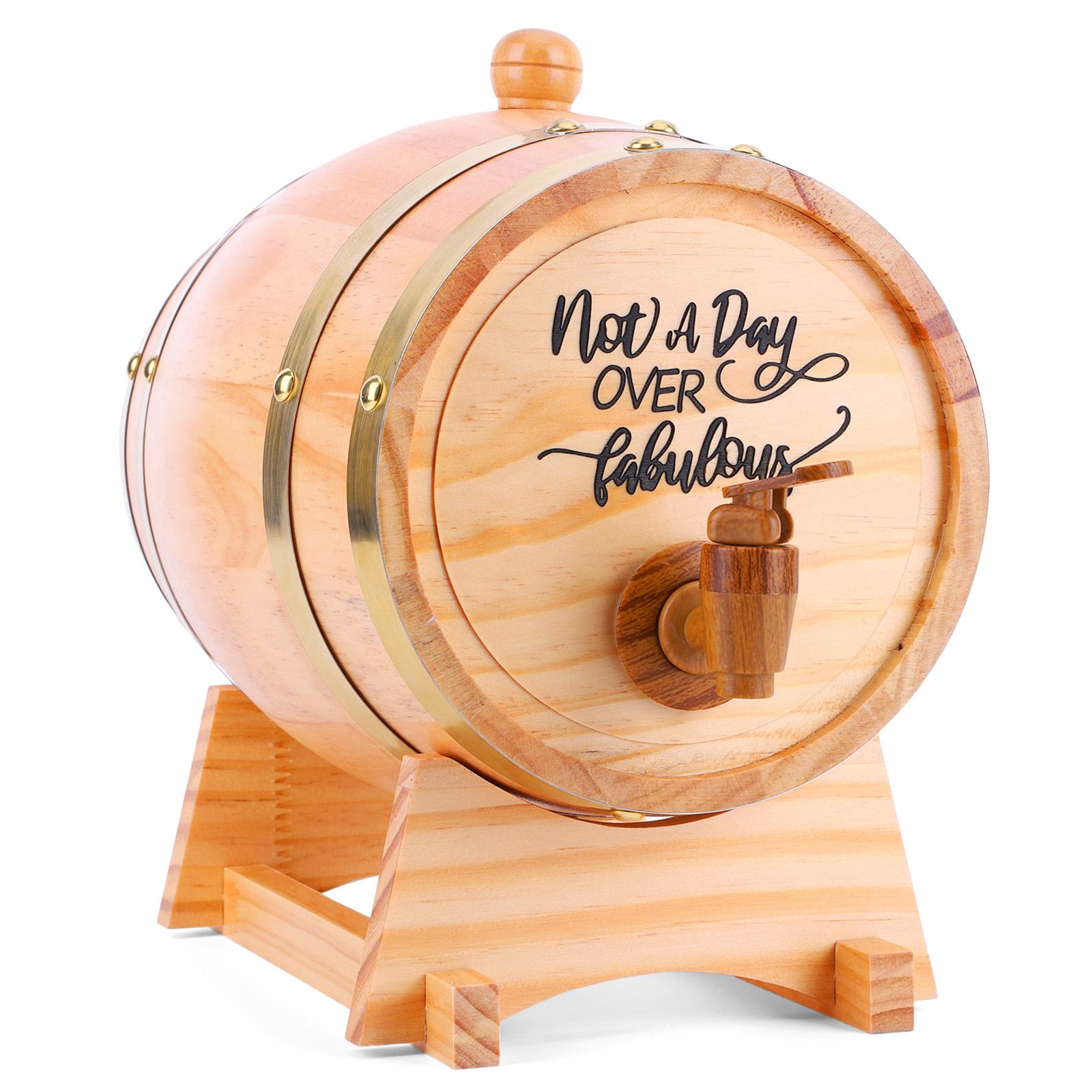 3L Engraved Whiskey Barrel wit - Wine Beer Rum recension och pris