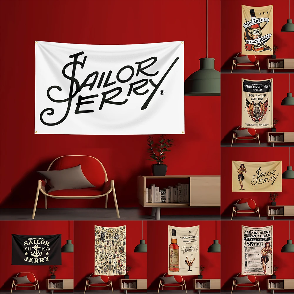 90X150CM S-Sailor Jerrys rum F - Wine Beer Rum recension och pris