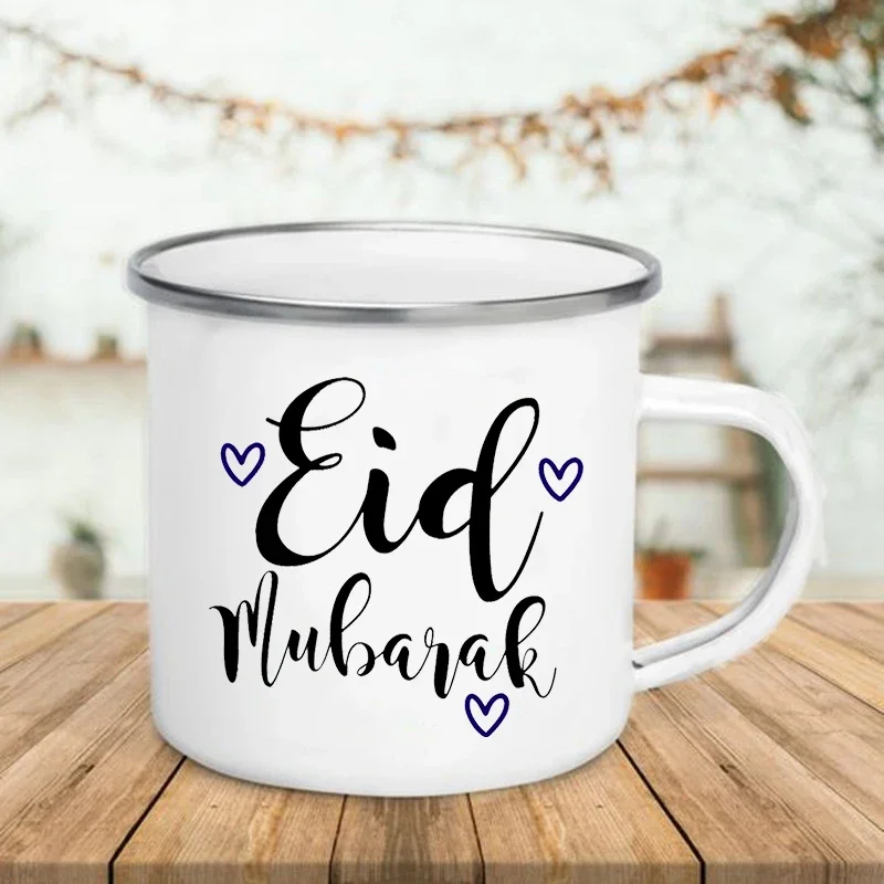 Handle Enamel Mugs Happy Eid M - Wine Beer Best recension och pris