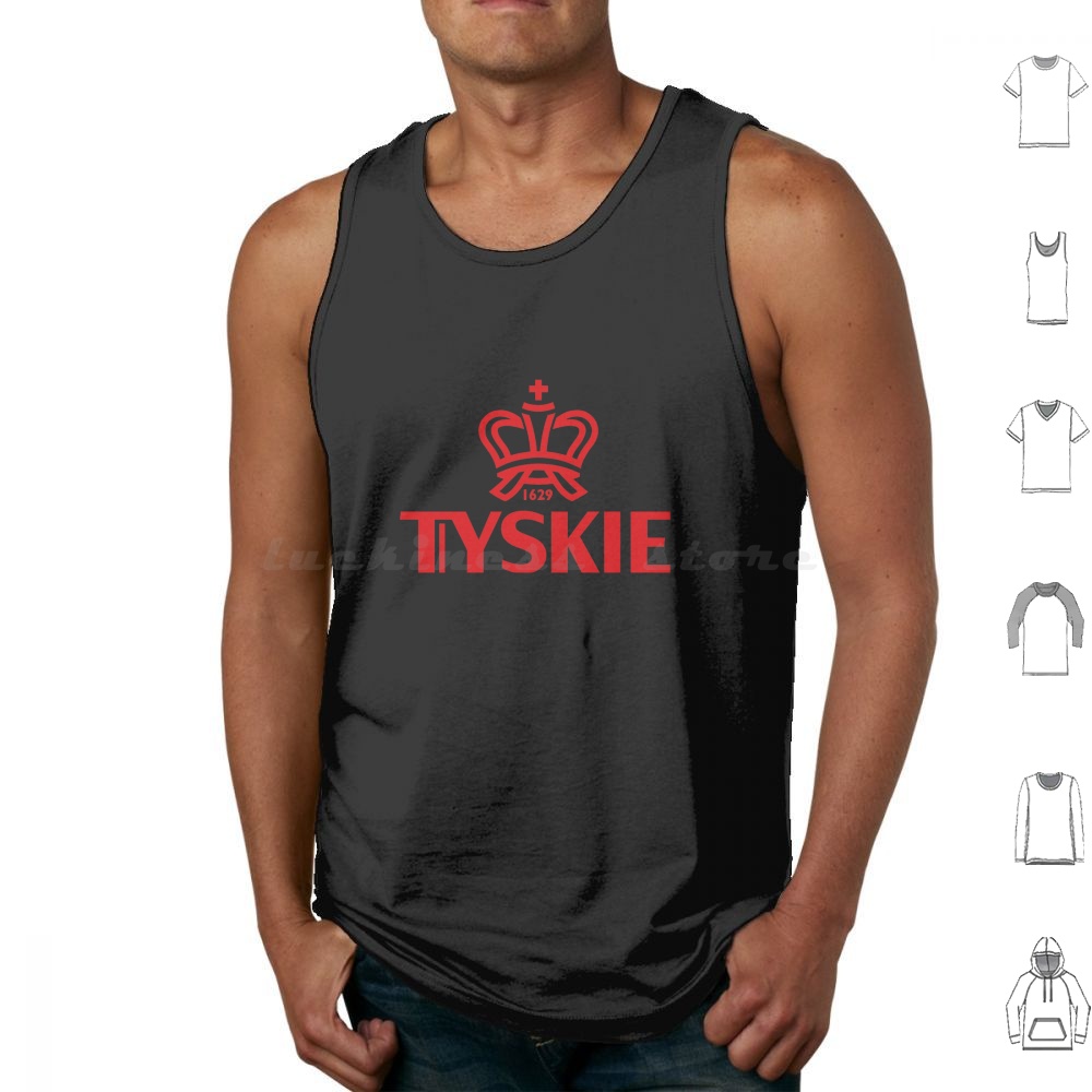 Tyskie Tank Tops Print Cotton  - Wine Beer Rum recension och pris