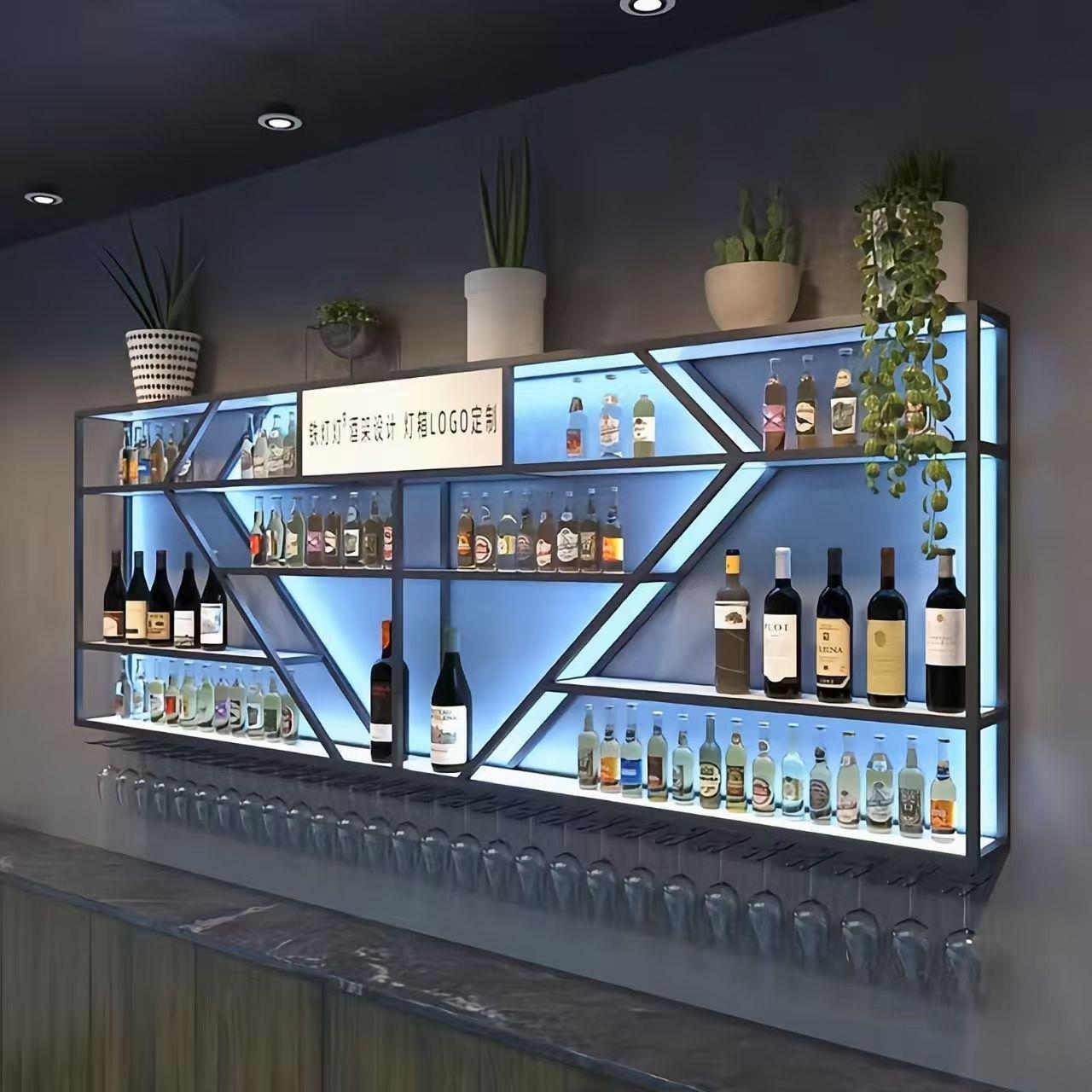 Wall hanging wine rack Wall lu - Wine Beer Restaurant recension och pris