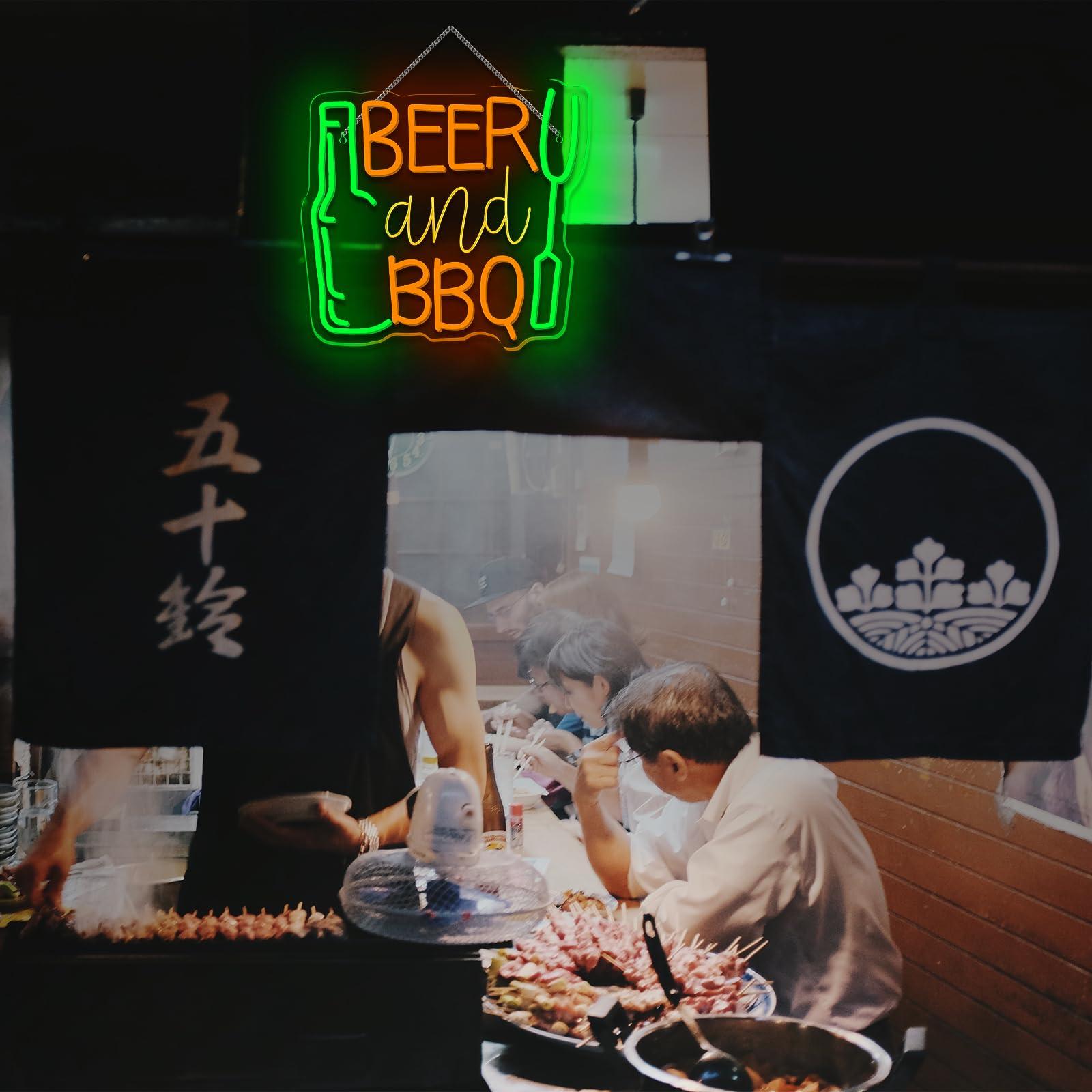 Neon Beer Signs for Wall Wine  - Wine Beer Restaurant recension och pris