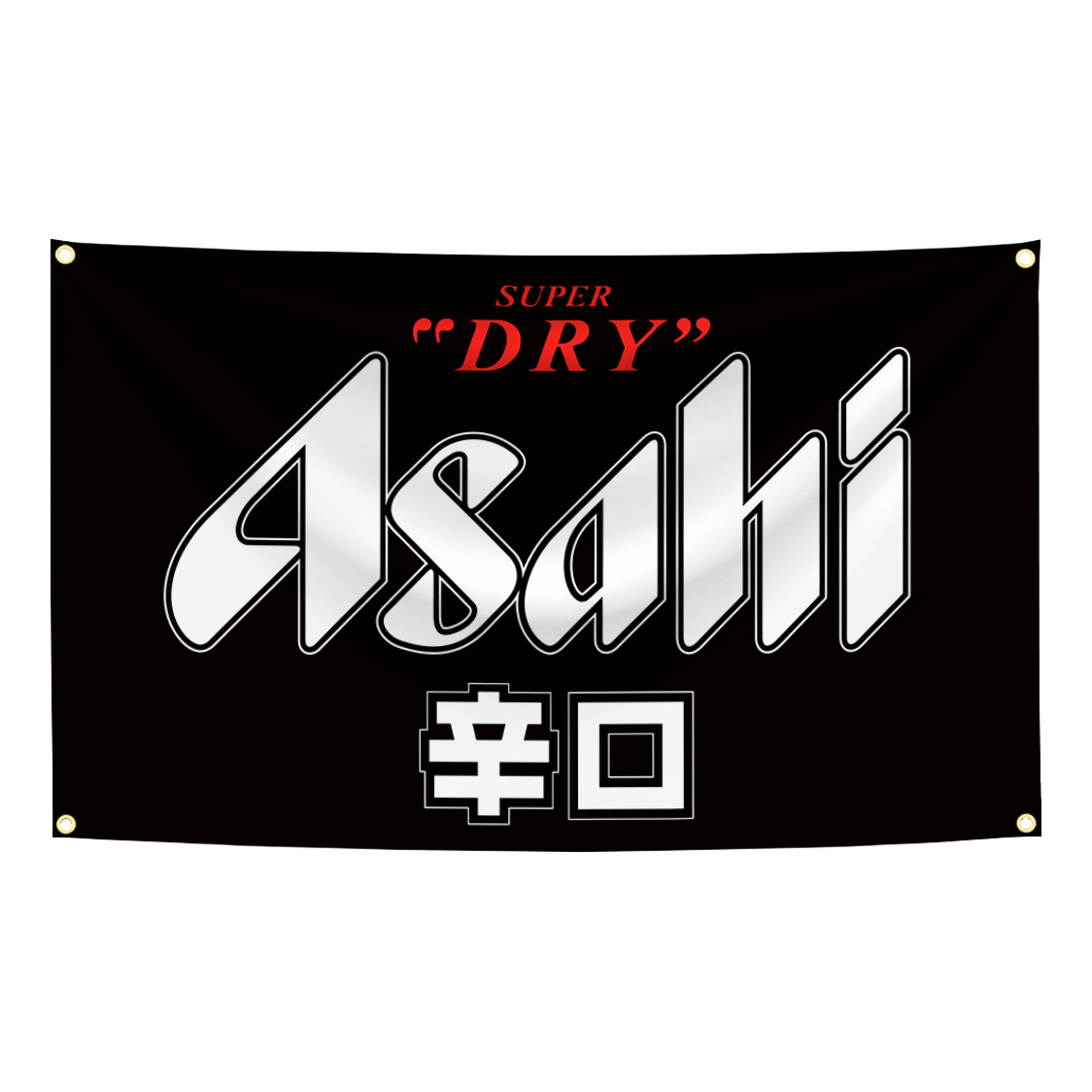 90x150cm A-Asahis Beer Flag Dr - Wine Beer Rum recension och pris
