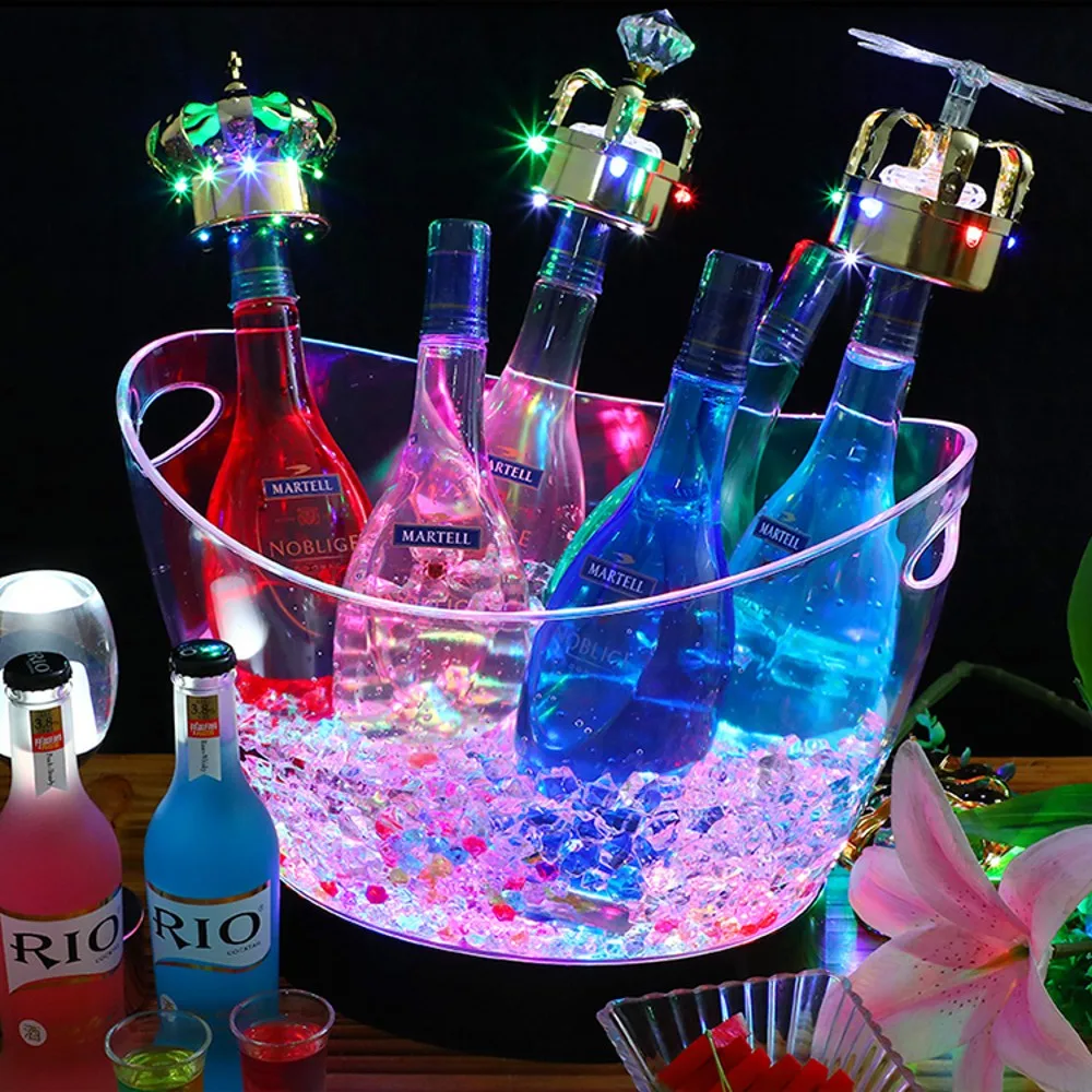 8L Transparent LED Luminous Ic - Beer Wine Up recension och pris