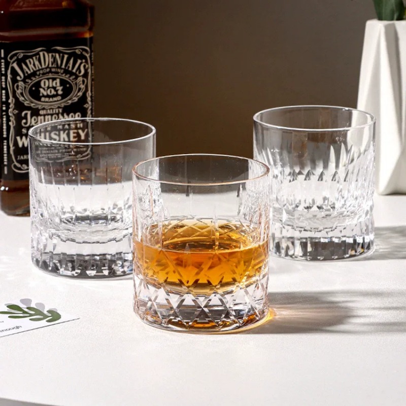 Handmade Whiskey Glass Edo Cut - Wine Beer Spirit recension och pris