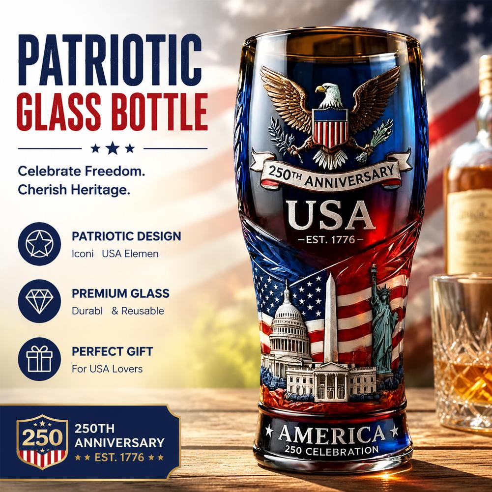 USA 250th Anniversary Beer Gla - Wine Beer Glass recension och pris