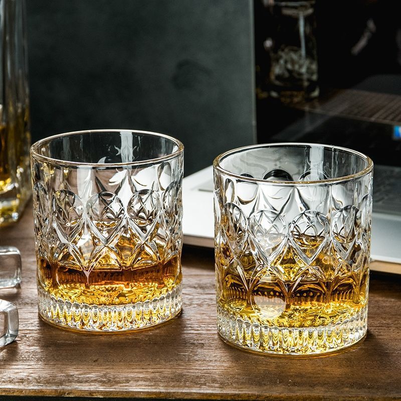 2pcs Glass Cup Whiskey 330ml R - Taste Wine Beer Kitchen recension och pris