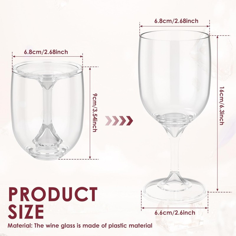Folding Wine Glass Transparent - Wine & Beer Shop recension och pris