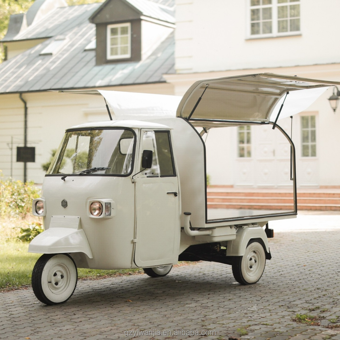 New Mobile Electric Piaggio Ap - Wine Beer Truck recension och pris