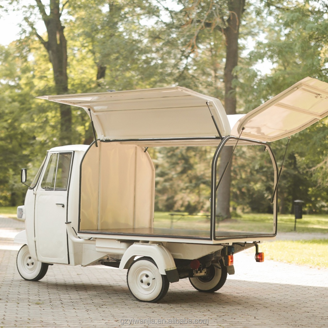 New Mobile Electric Piaggio Ap - Wine Beer Truck recension och pris