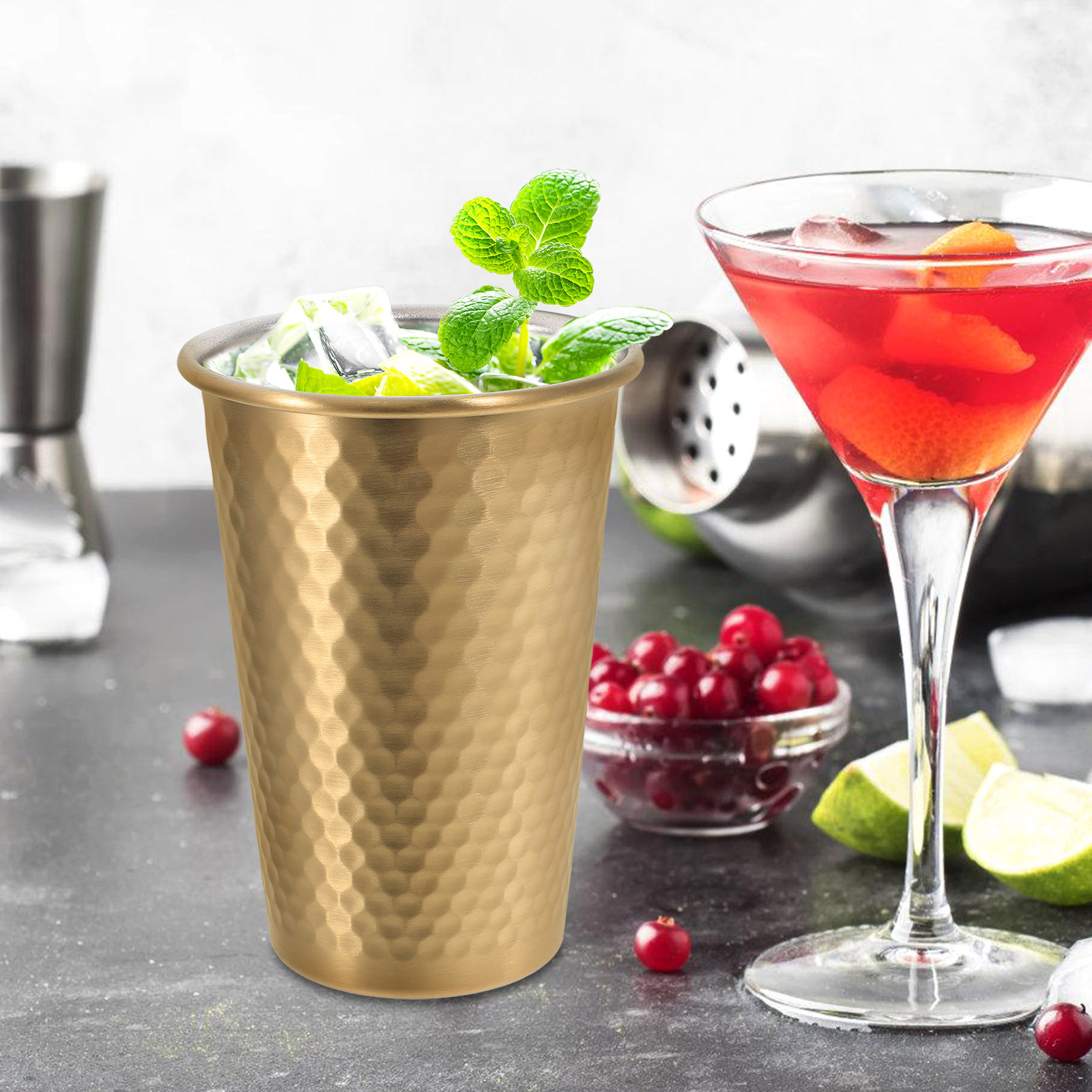 Multi-Function Stainless Steel - Wine Beer Glass recension och pris