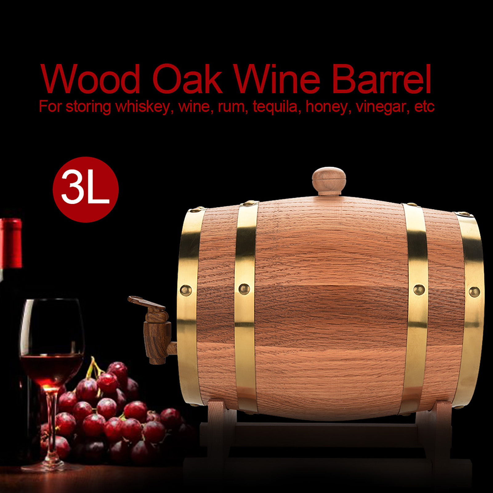 Barrel for Beer Oak Timber Win - Wine Beer Rum recension och pris