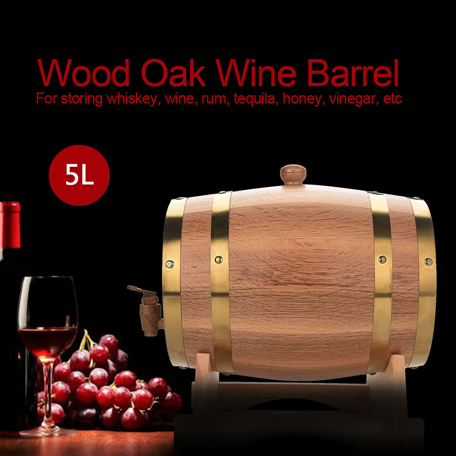 Barrel for Beer Oak Timber Win - Wine Beer Rum recension och pris