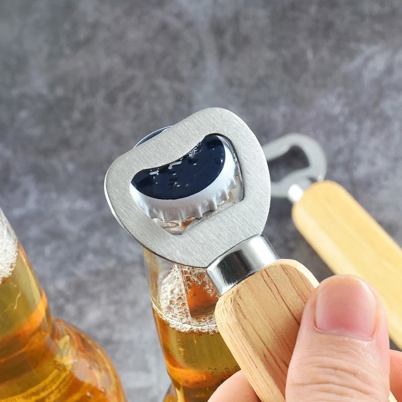 Wood Wine Bottle Opener, Beer  - Wine Beer Restaurant recension och pris