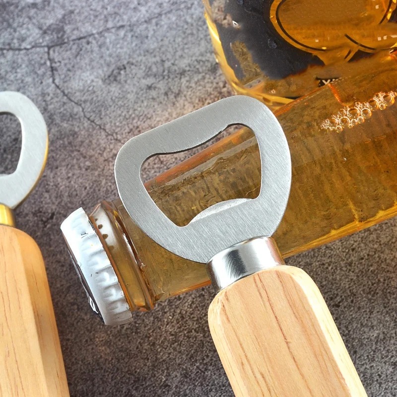 Wood Wine Bottle Opener, Beer  - Wine Beer Restaurant recension och pris