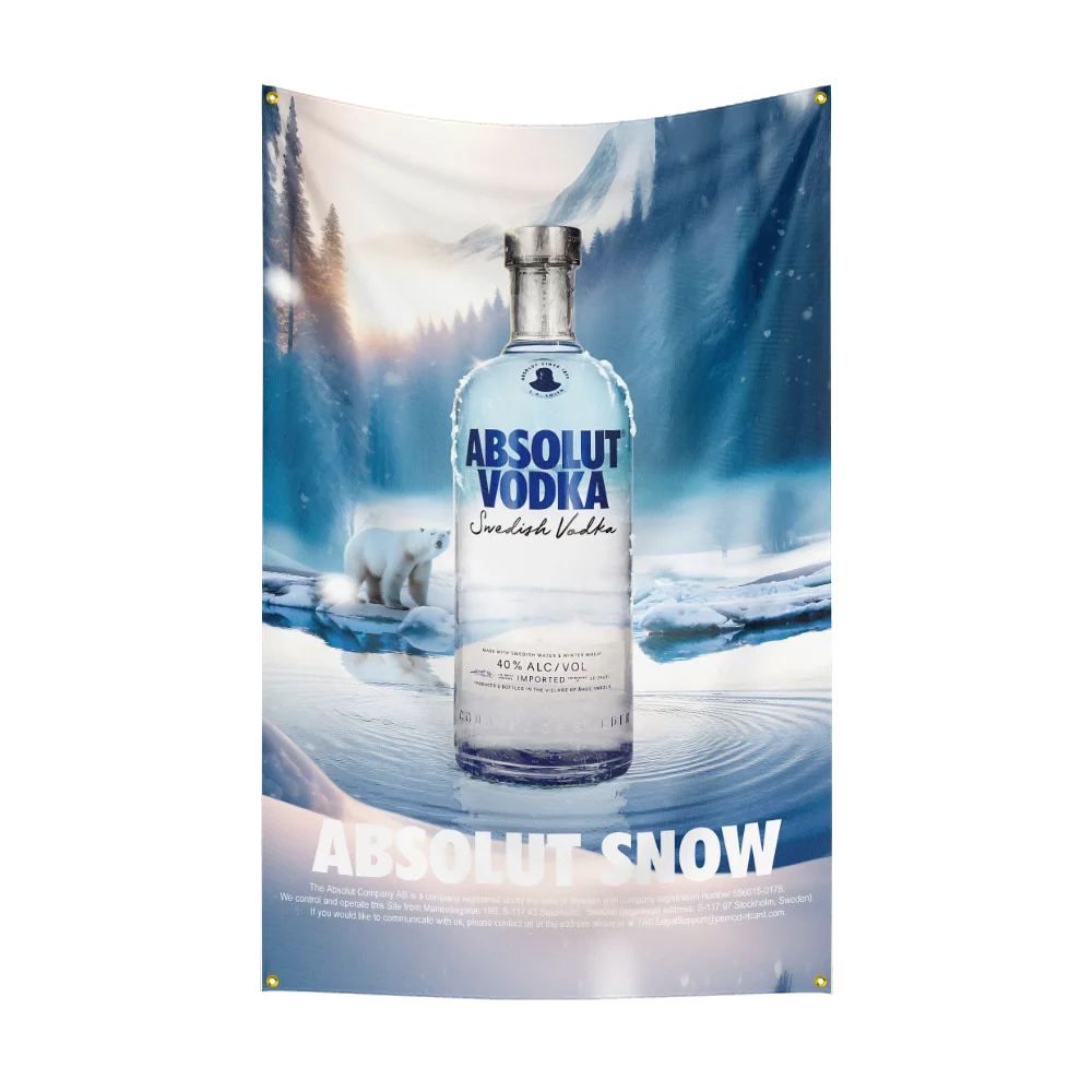 3×5ft A-Absolut Vodkas Flag Po - Wine Beer Rum recension och pris