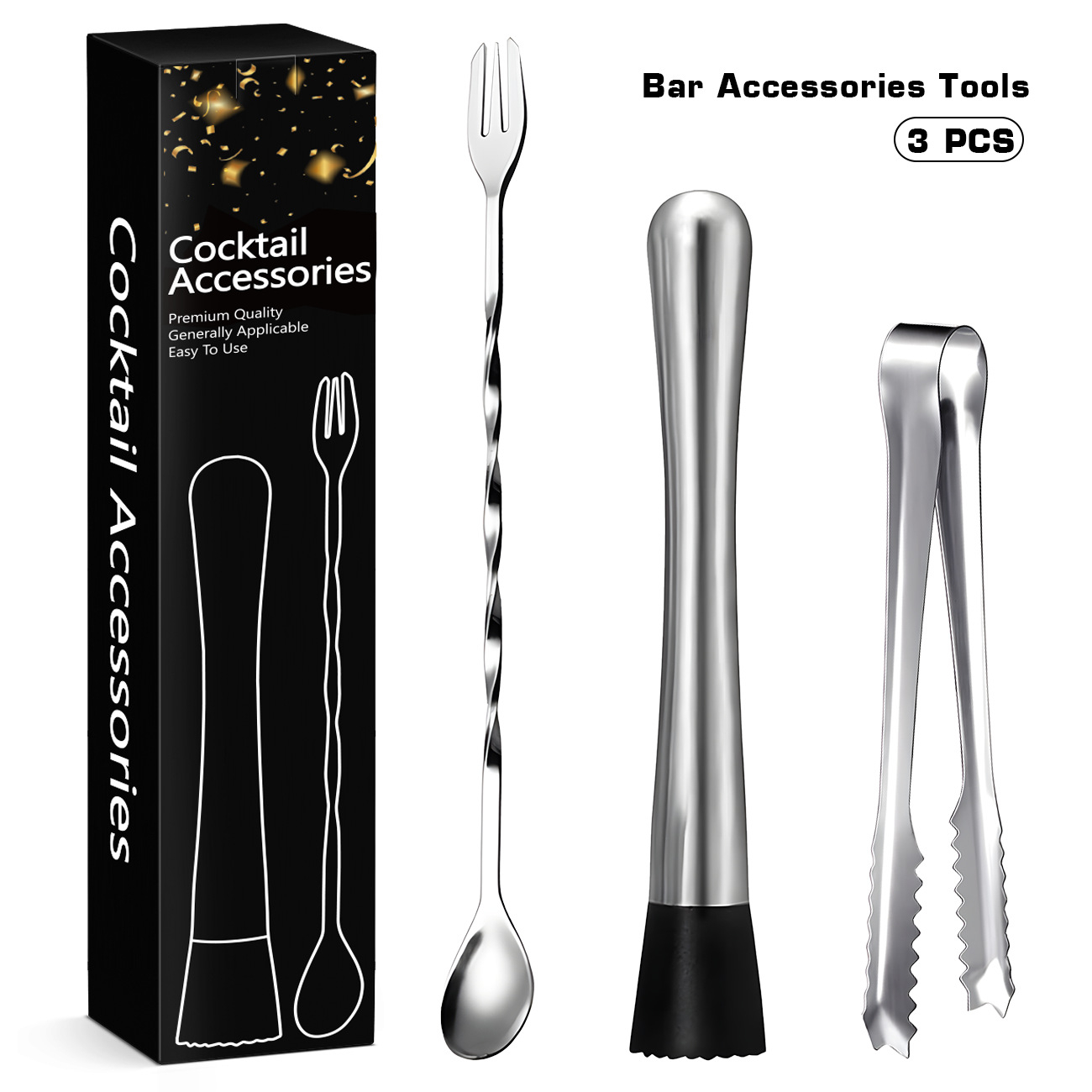 Cocktail Muddler Bar Tool Set  - Muddler Cocktail Bar recension och pris