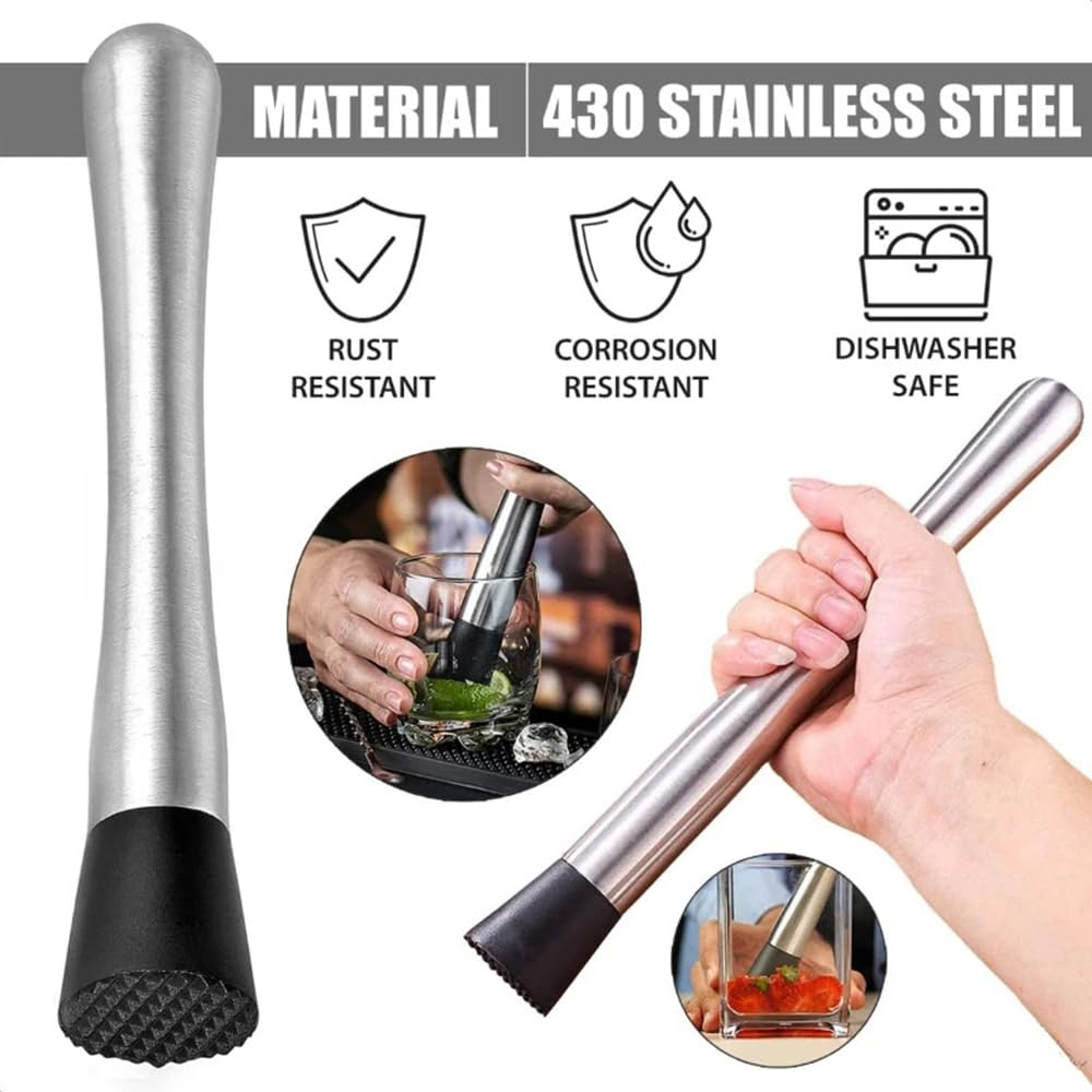 Cocktail Muddler Bar Tool Set  - Muddler Cocktail Bar recension och pris