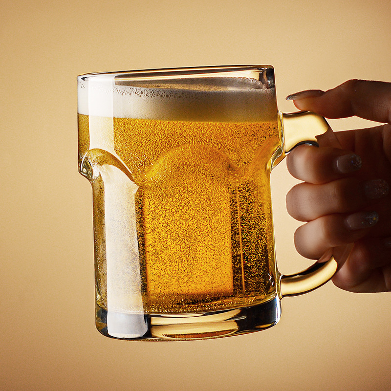 Household beer mug with handle - Wine Draft Beer recension och pris