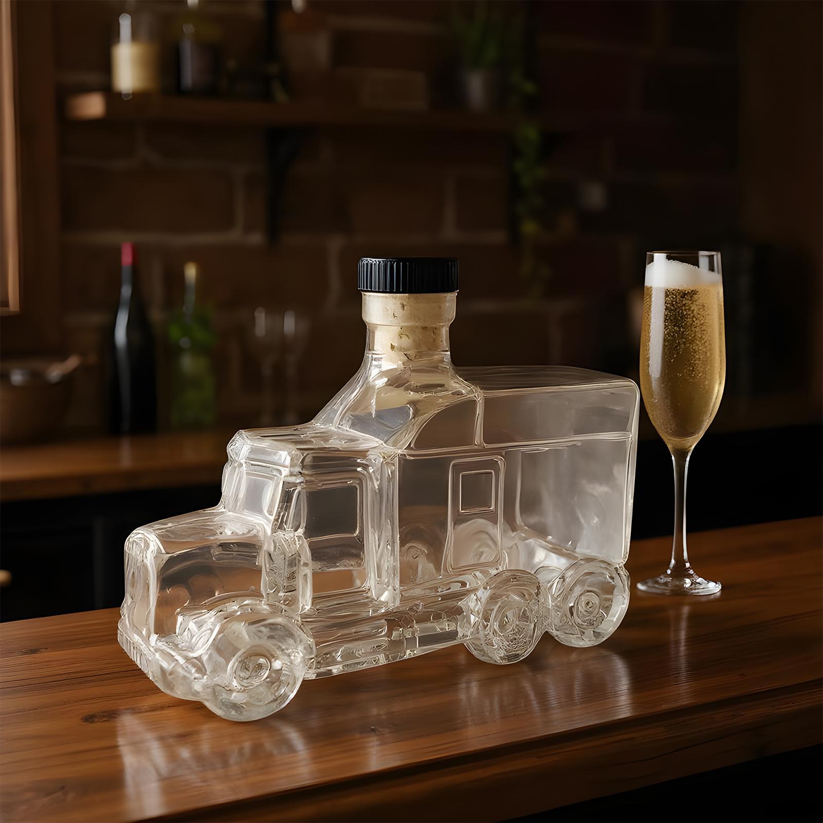 375ml Decorative Bottle Decant - Wine Beer Truck recension och pris