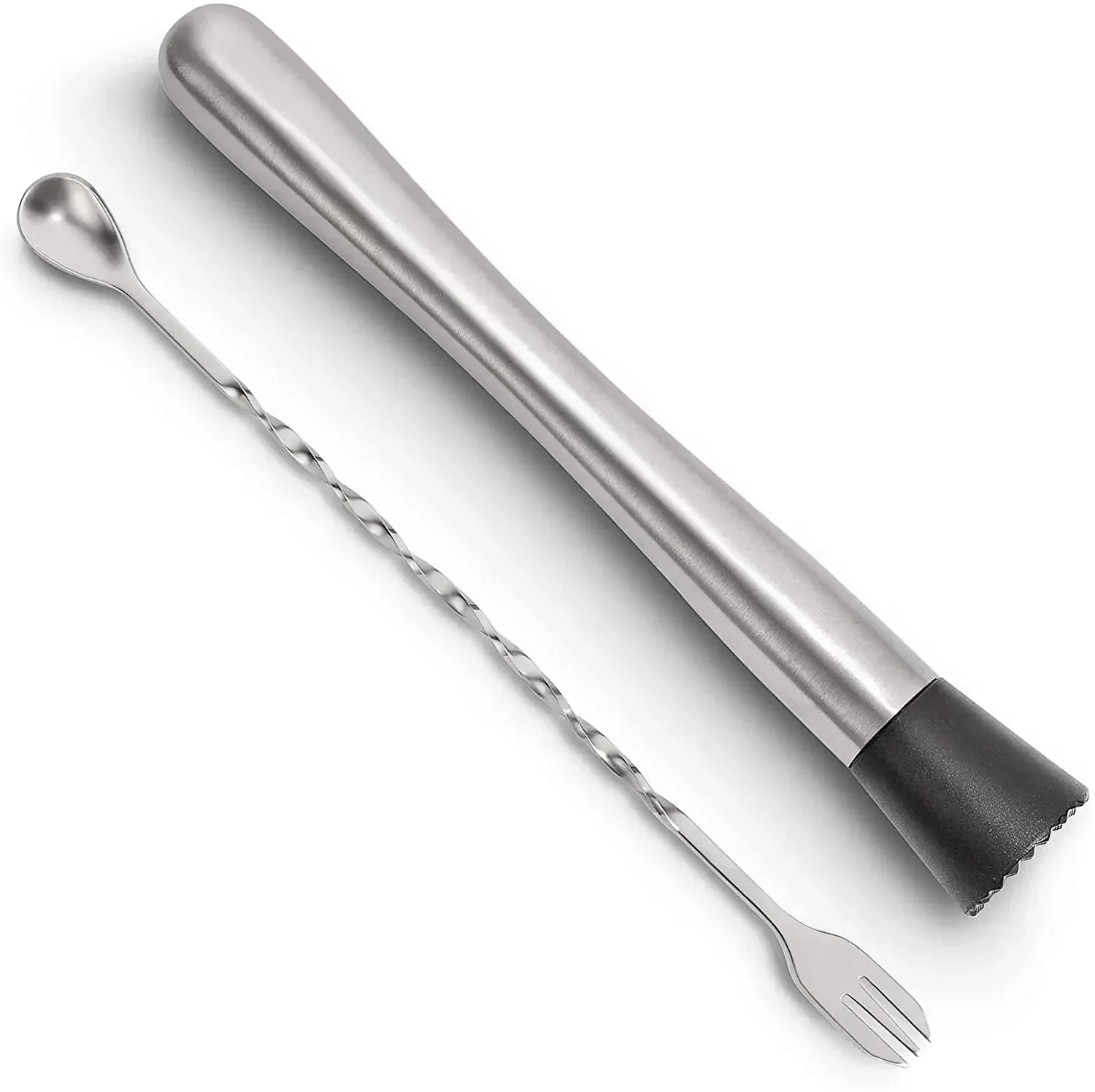 Stainless Steel Cocktail Muddl - Muddler Cocktail Bar recension och pris