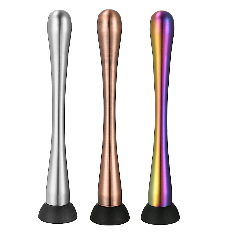 Stainless Steel Cocktail Muddl - Muddler Cocktail Bar recension och pris