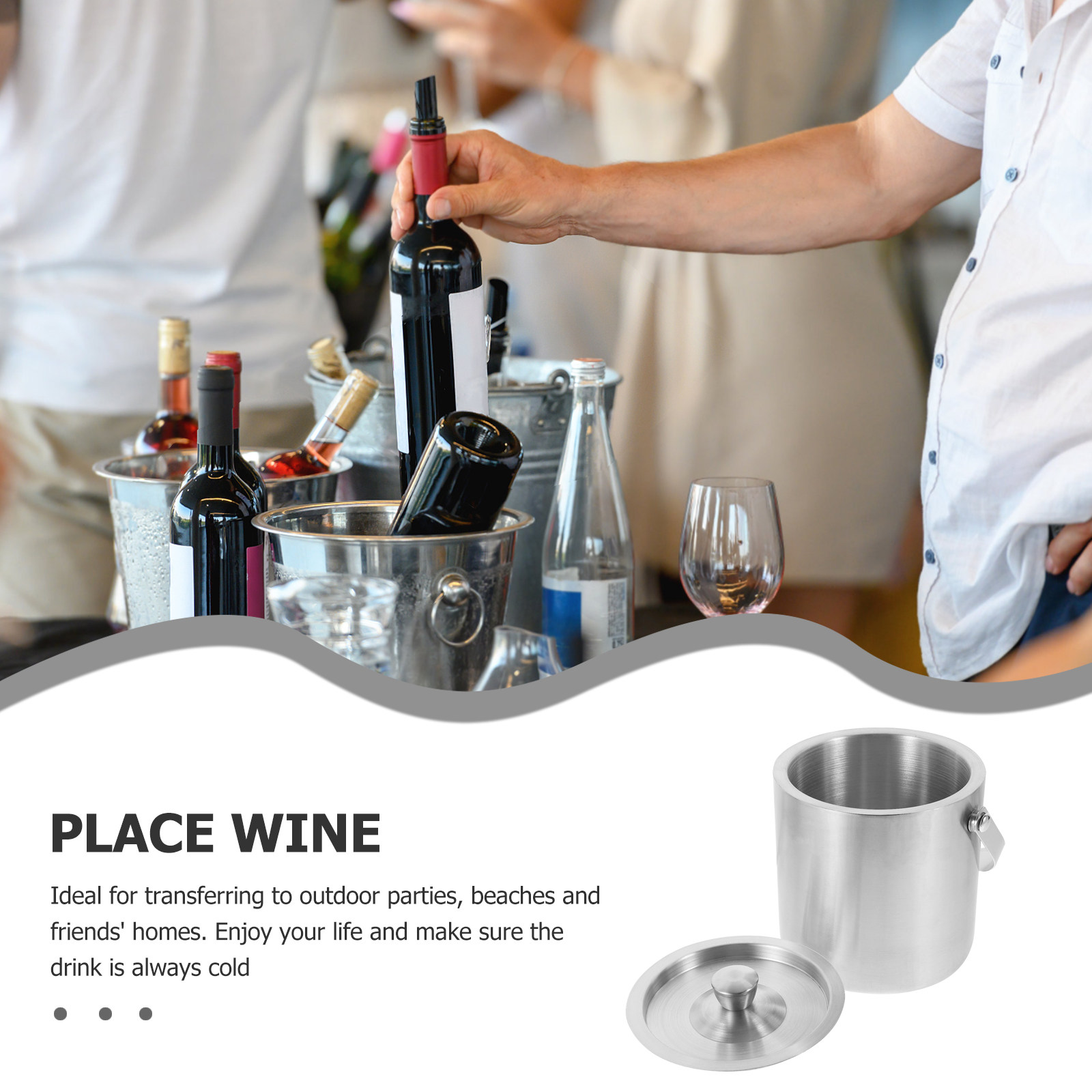 Stainless Steel Insulated Ice  - Wine Beer Restaurant recension och pris